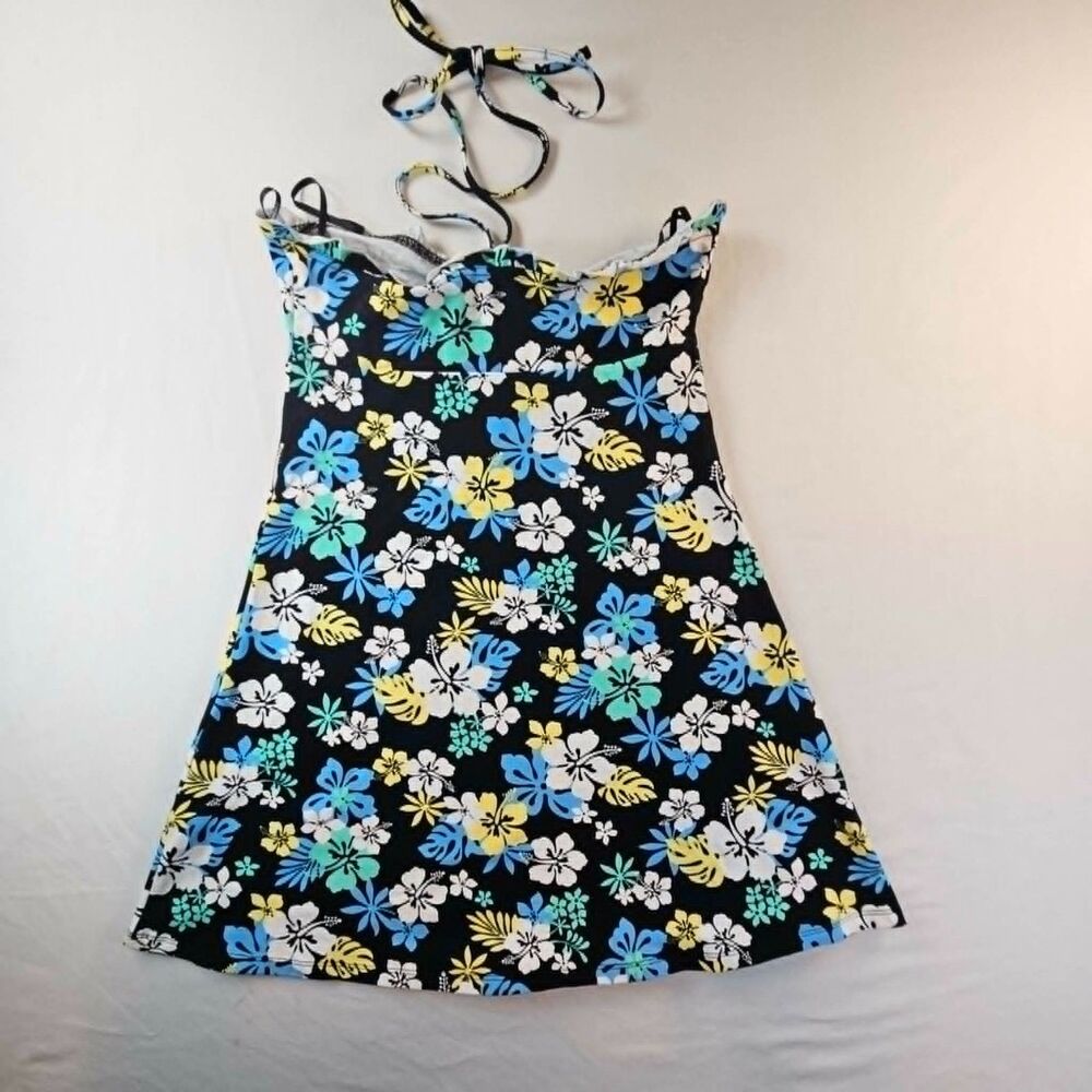 NWT FOREVER 21 Floral Off Shoulder Mini Dress Womens Summer Resort Medium